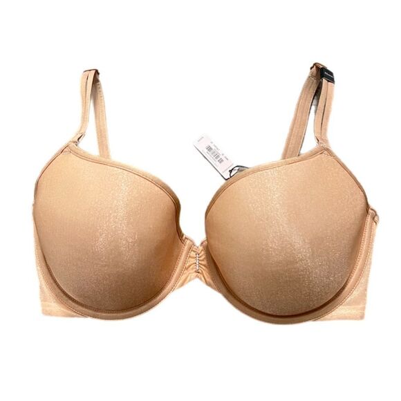 Victoria’s Secret Lined Demi underwire Shine underwire bra beige 32DDD - Picture 2 of 6